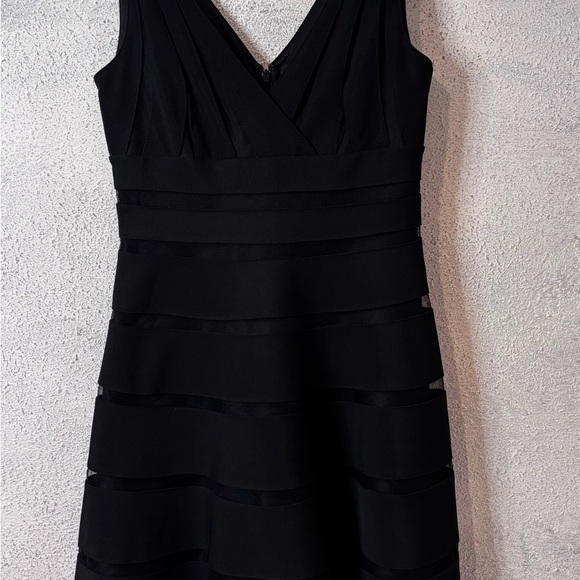 White House Black Market Dresses & Skirts - White House Black Market Elegant Black Midi Dress